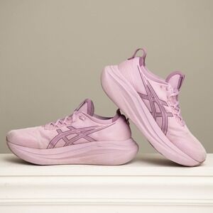 ASICS Gel-Nimbus 25 Running Shoes Sz 9 Purple Athleisure Performance Comfortable